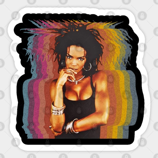 lauryn hill retro Sticker by WingkingLOve